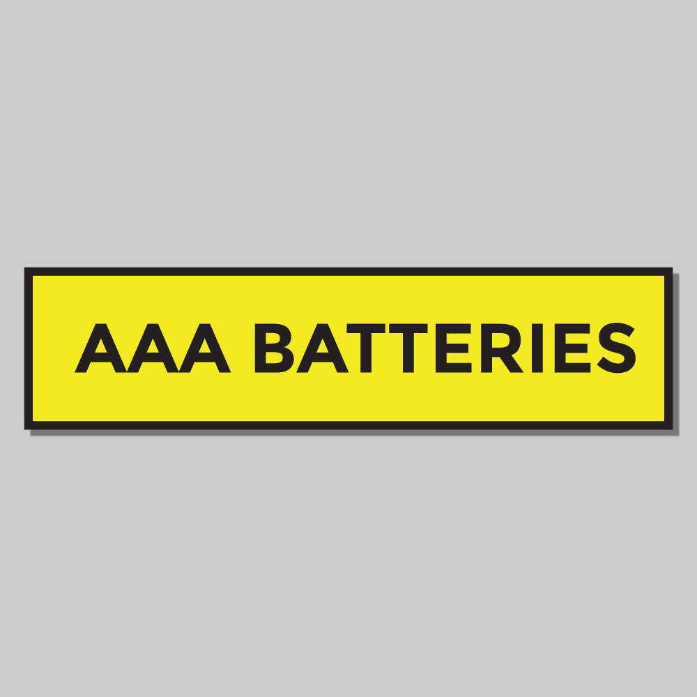 AAA BATTERIES